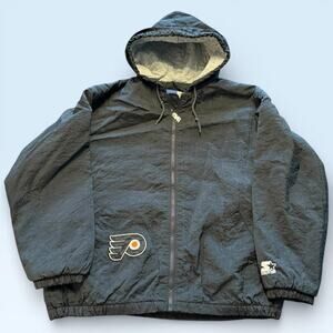 Vintage Philadelphia Flyers Jacket M NHL Hockey Starter 90s